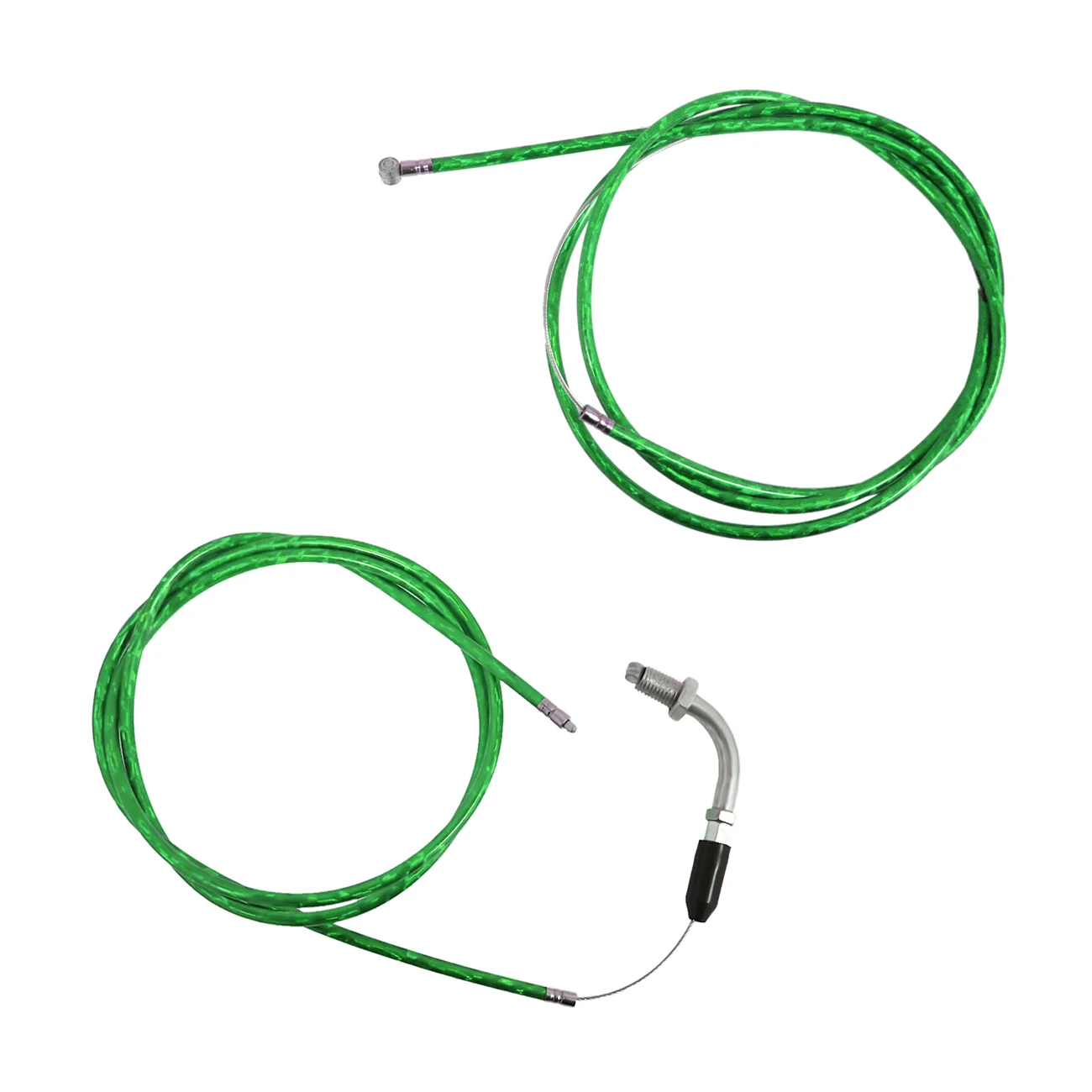 Green Throttle Cable & Clutch Line For 49/60/66/80cc Engine Motorized Bicycle