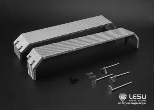 

Metal Fender for 1/14 RC DIY 3Axles Tamiyaya Dumper LESU Truck Car Model Parts TH10233