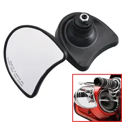 Motorcycle Fairing Side Mirror Black For Harley Davidson Street Glide FLHX FLHT FLHTK FLHTCU 96-13 Adjustable Rearview Mirror