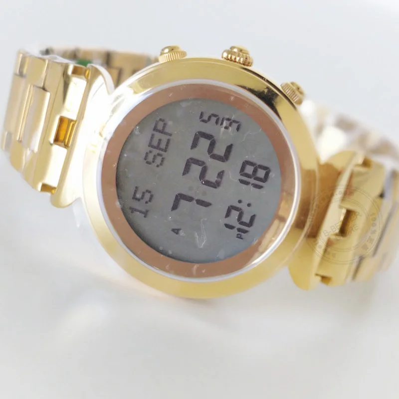 Muslim Lady Watch Prayer Azan Wristwatch Islamic gift  for Woman Auto Qibla Athan Bracelet Clock