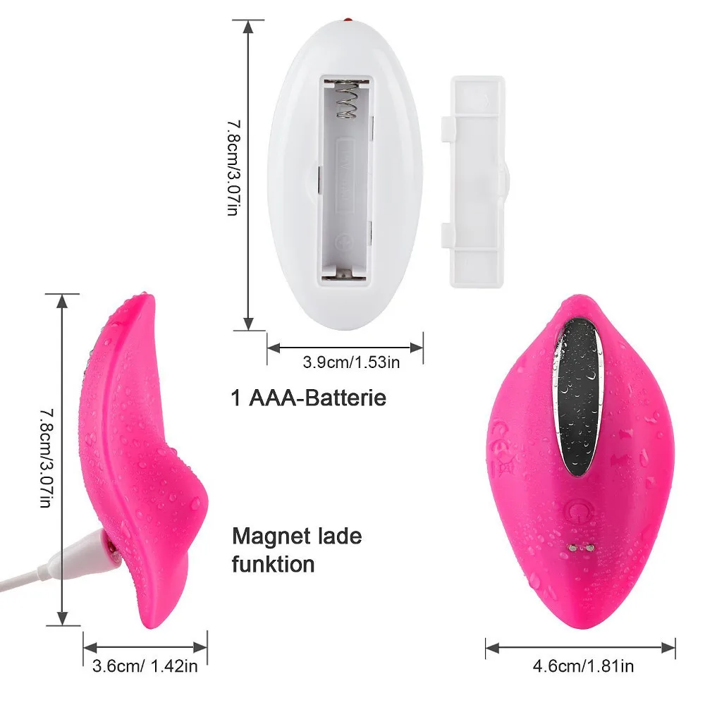 Portable  Vibrating Egg Clitoral stimulator Invisible Quiet Panty Vibrator good gift Wireless Remote Control Sex toys for Women