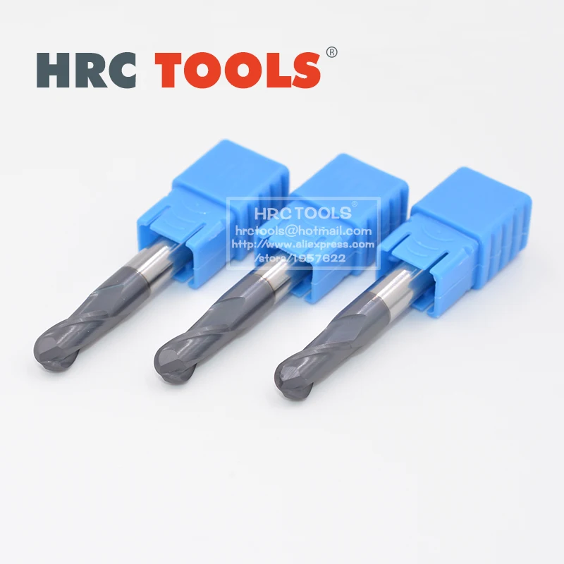 C35-R9x36Hx18Dx150L HRC45 2Flute Tungsten Steel CNC Ball Nose End Mill Cutter