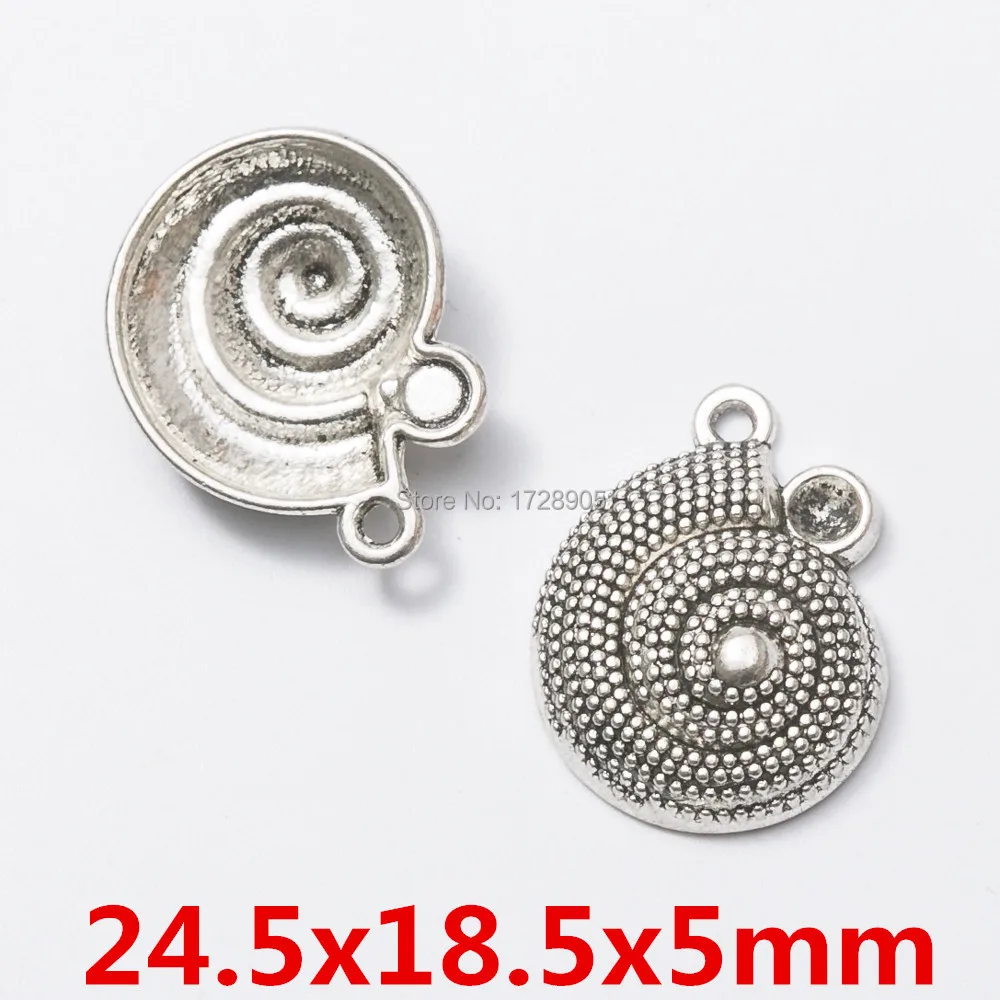 Conch scallop pendant fashion pop pendant all kinds of DIY jewelry necklace bracelet craft jewelry custom 10PCS