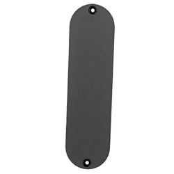 1x Electric Guitar Accessory Back Plate Cavity Switch Cover Back Cover Black