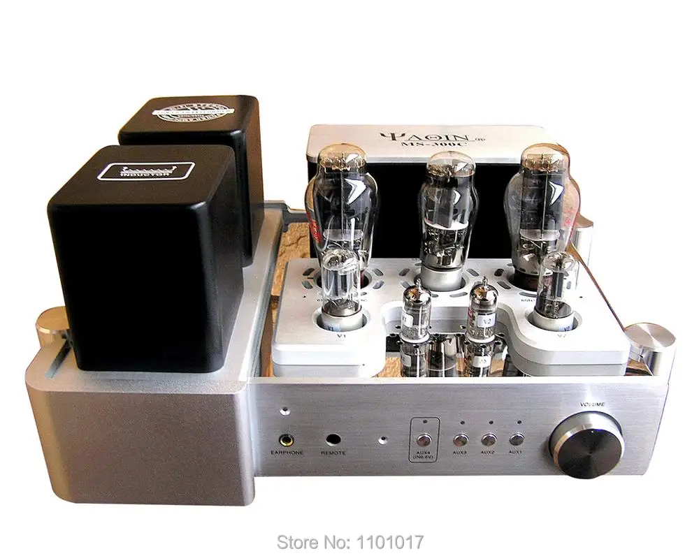 Yaqin MC-300C 300B Tube Amplifier HIFI EXQUIS Single-Ended Class A Integreated Lamp Amp with Remote