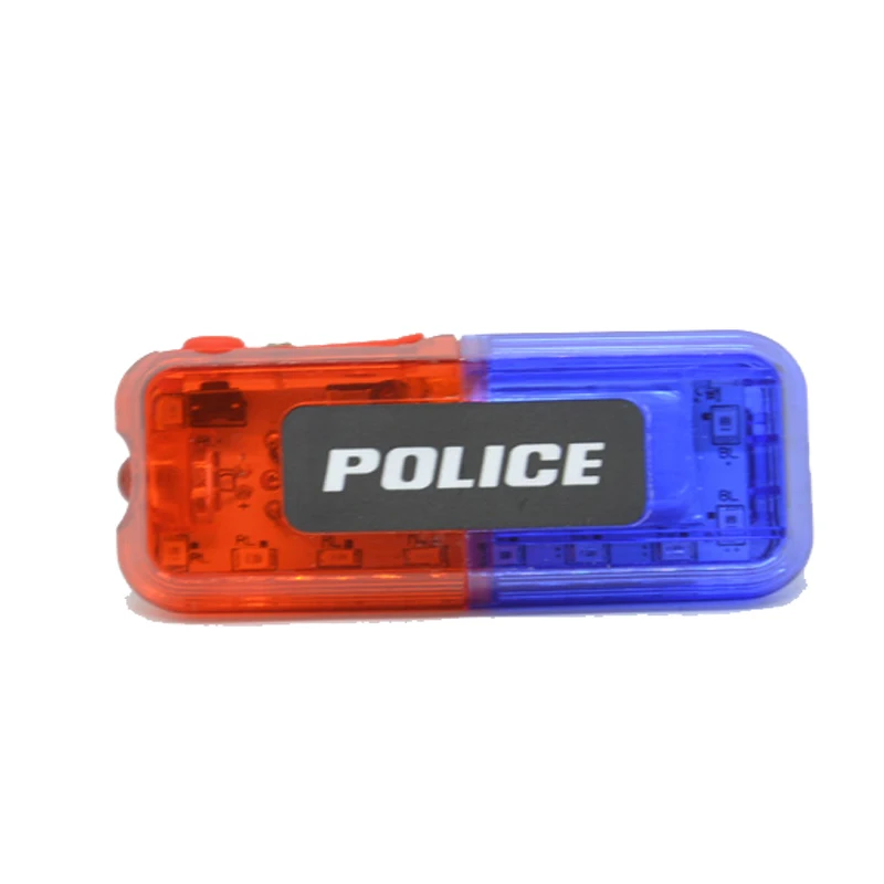 

Public Security Personnel Shoulder Warning Lamp with Police Alarm Sign & Panic LED Light Lamp Built in Battery for Night Use