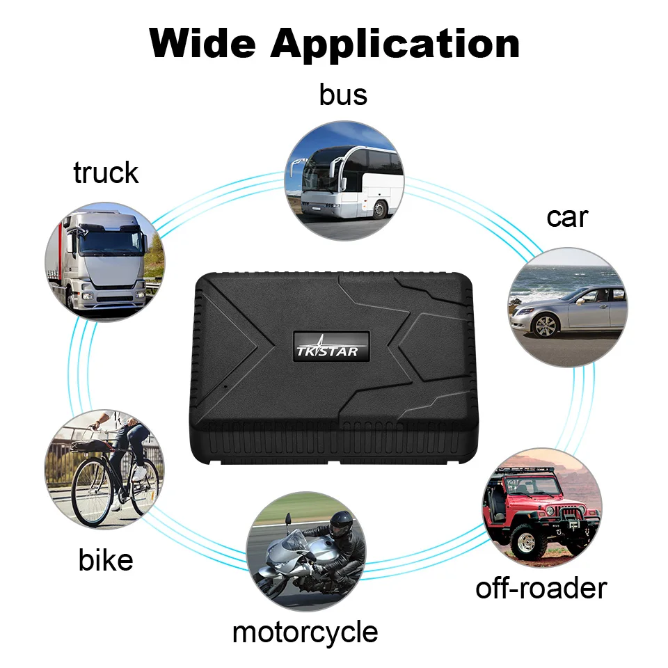 Inseguitore Del Veicolo TK915 personale di GPS Per Auto Tracker Magnete 10000mAh Batteria A Lunga Durata 120 Giorni Localizzatore Portatile Avanzata