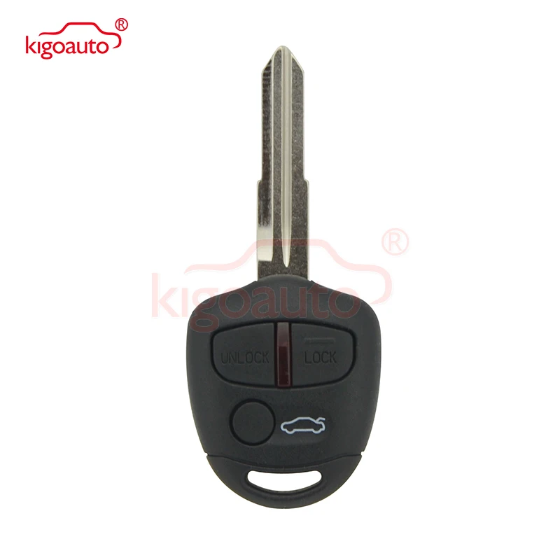 

Kigoauto Remote key 3 button 434Mhz no chip MIT8 uncut blade for Mitsubishi Lancer CJ Sedan