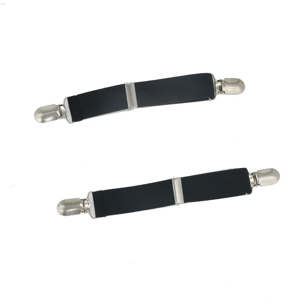 1pair Novelty Plastic Buckle Motorcycle Band Multifunctional Adjustable Strap Sock Tight Boot Suspender