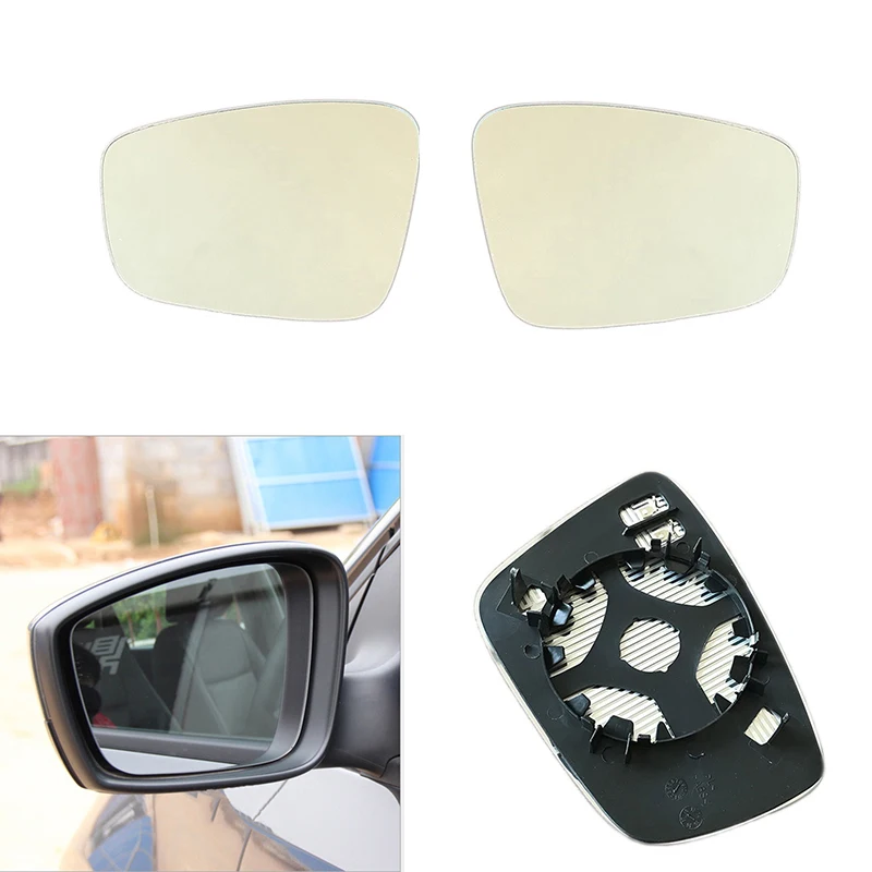 

Car Replacement Left Right Heated Wing Rear Mirror Glass for VW Polo Hatchback 2011 2012 2013 6RU 857 521F 6RU 857 522F