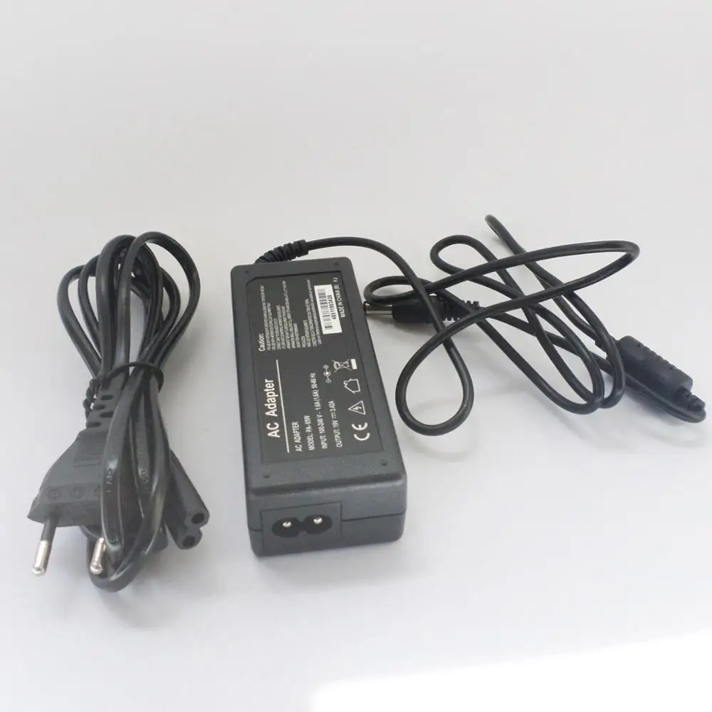 AC Adapter Power Charger For Toshiba Satellite L775-S7102,L775-S7105 L655D-S5093 L750D-ST6NX1,L750D-ST5NX1 PA3917U-1ACA 19V 65W