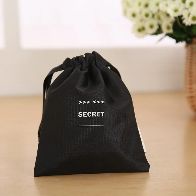 Waterproof Polyester Storage Package Bag Drawstring Bag Small Coin Purse Travel Women Small Cloth Bag Christmas Gift Pouch