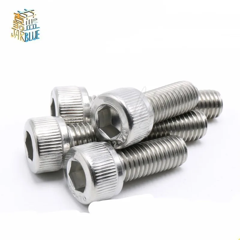 20pcs 6-32* 5/16 3/8 1/2 5/8 Inch Length 304 Stainless Steel US UNC Coarse Thread Allen Head Screw Cap Hex Hexagon Socket Bolt