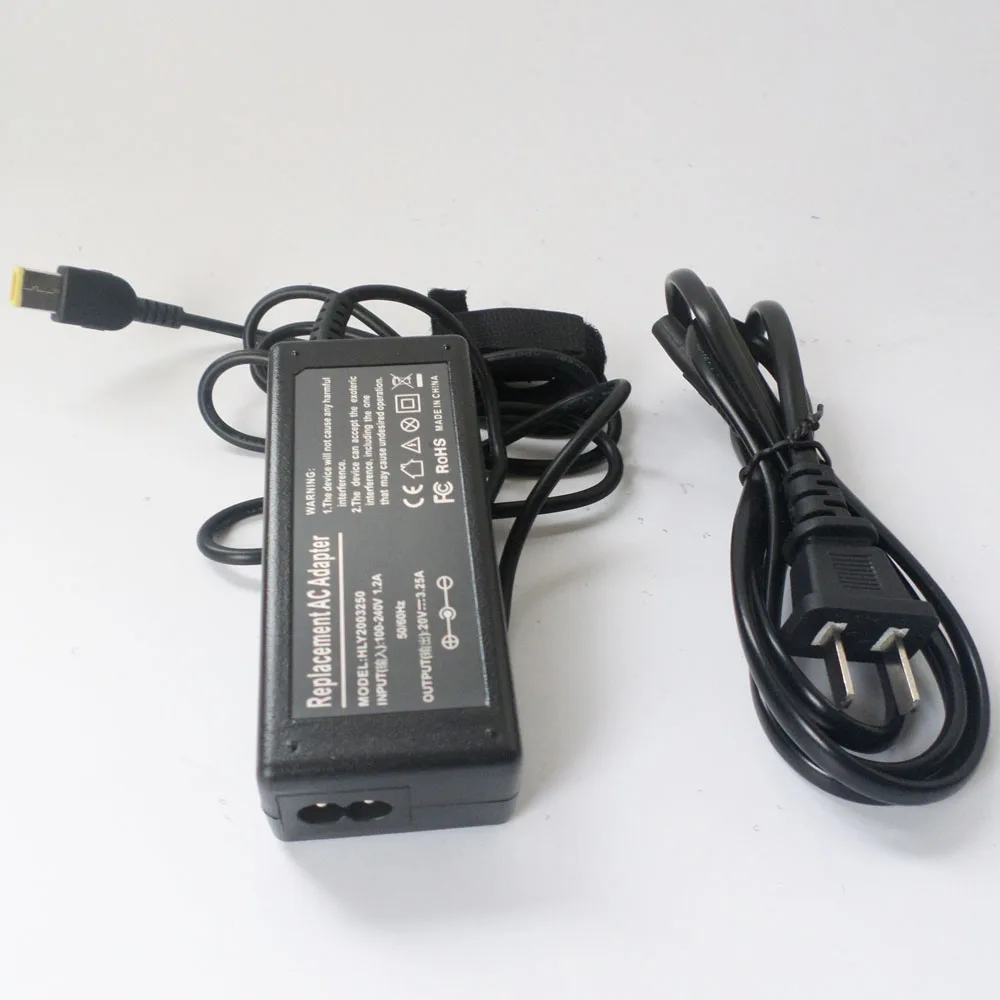 Laptop AC Adapter Power Charger Plug For Lenovo S1 S3 S5 ADLX65NCC3A ADLX65NDC3A 45N0313 45N0314 45N0319 45N0320 USB Plug 65W