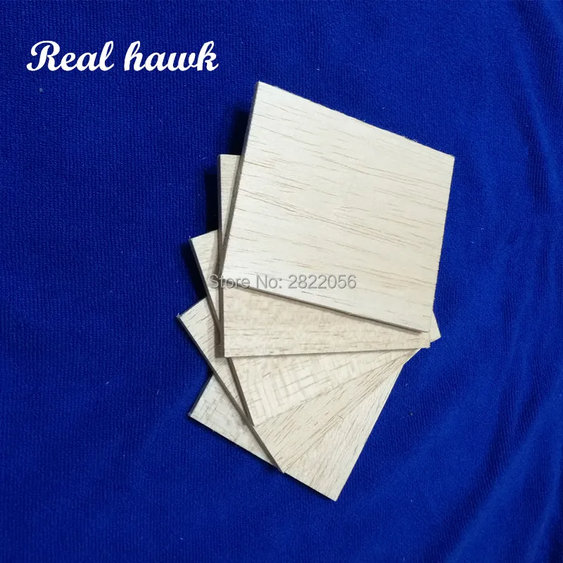 100x90x0.75/1/1.5/2/2.5/3mm AAA+ Balsa Wood Sheets Model Balsa Wood for DIY RC model wooden plane boat material