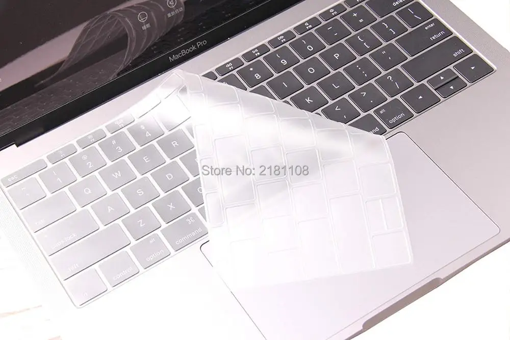 TPU Clear Keyboard Skin Silicone Protector Cover for Macbook Air 13.3