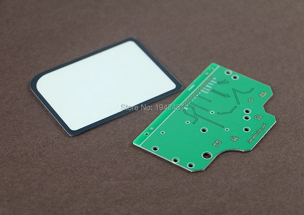 5 cái Mới 6 Nút PCB Board Mặt Đất Thông Thường với kính màn hình ống kính Cho Gamboy Không Raspberry Pi GBZ DMG-01