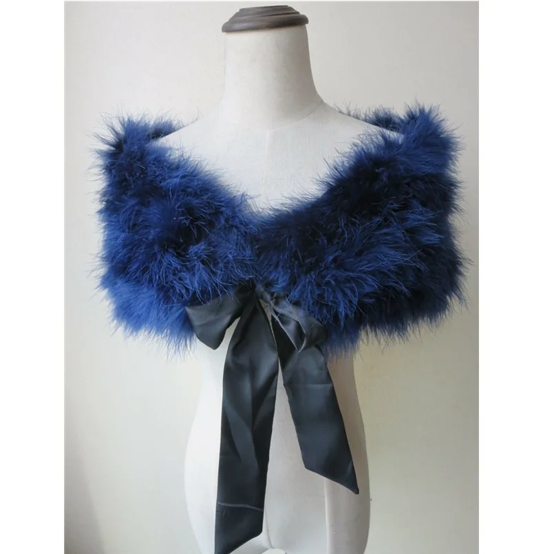 white feather wrap bridal wraps 100% marabou feather bridesmaids boleros occasion wraps bridal wedding shrugs  10colors