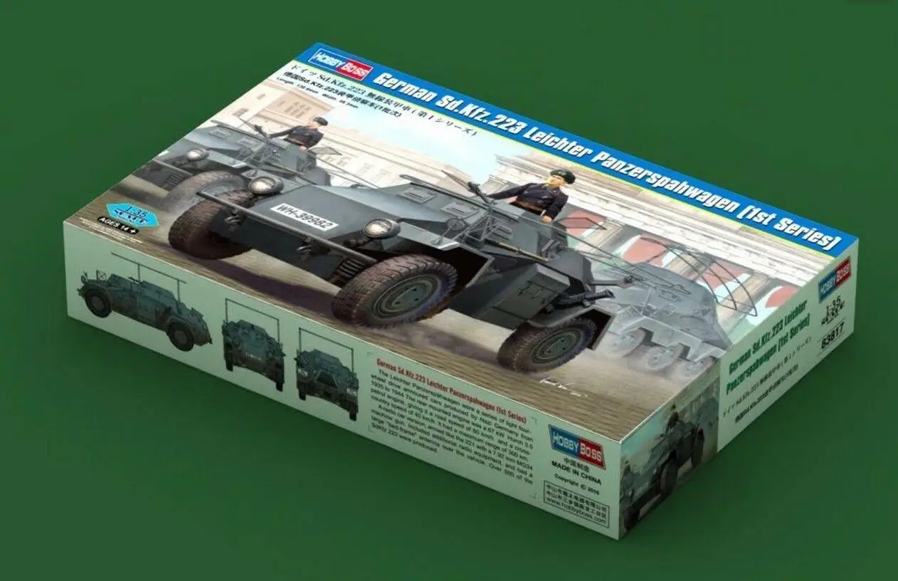 

Hobbyboss Model 1/35 83817 Sd.Kfz.223 Leichter Panzerspahwagen (1st Series)