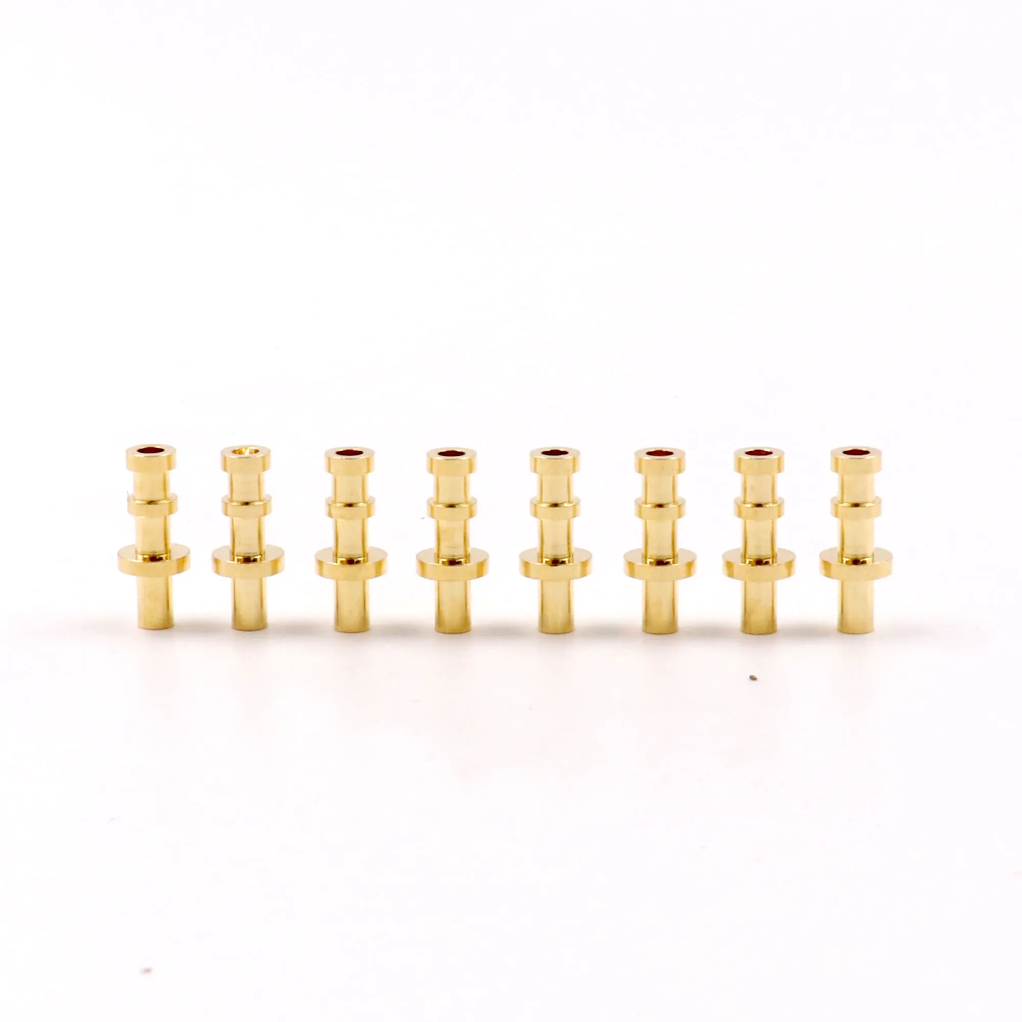 Gold Silver Plated Brass Turrets Lug Posts For 2mm 3mm Turret Tag Board HIFI DIY TUBE AUDIO Guitar AMP Project