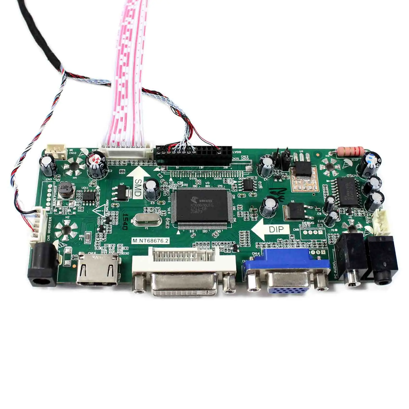 HD MI VGA DVI LCD تحكم صالح إلى 13.3 "HV133WX1 100 12.1" LCD عرض HV121WX5-100 HV121WX-110 HV121WX6-111 HV121WX6-100 الخ