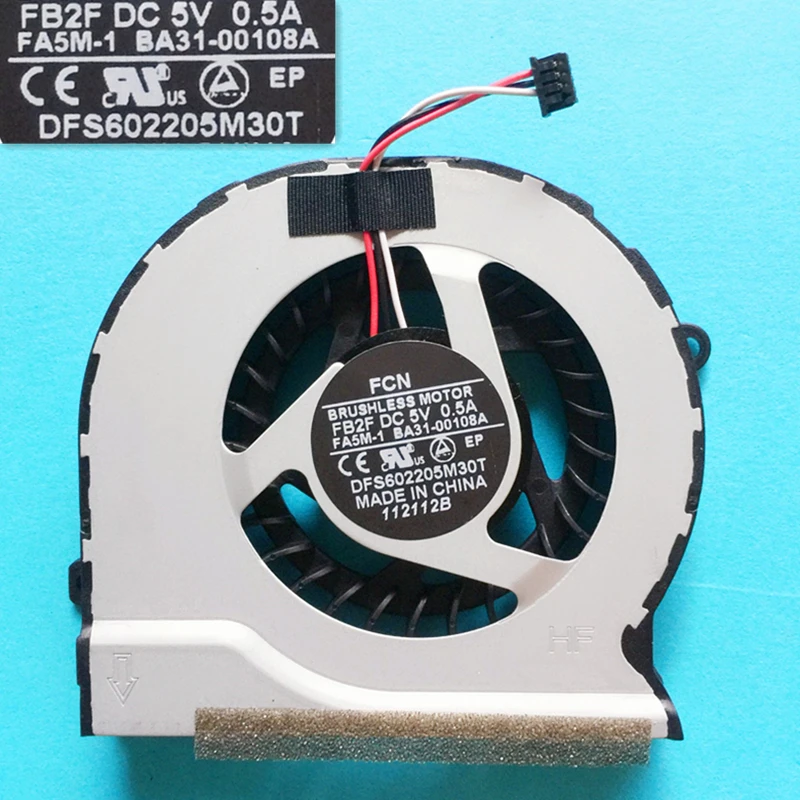 New laptop CPU cooling fan Cooler Notebook Fit for SAMSUNG NP300E4C NP300E5C NP300E5X NP305V4A NP300E7C NP300E5A-S04CN Laptops