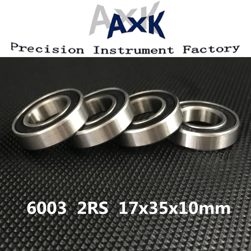 2019 Hot Sale New 6003rs Abec-3 (5 Pcs) 17*35*10 Mm Deep Groove 6003-2rs Ball Bearings 6003rz 180103 Rz Rs 6003 2rs Rodamientos