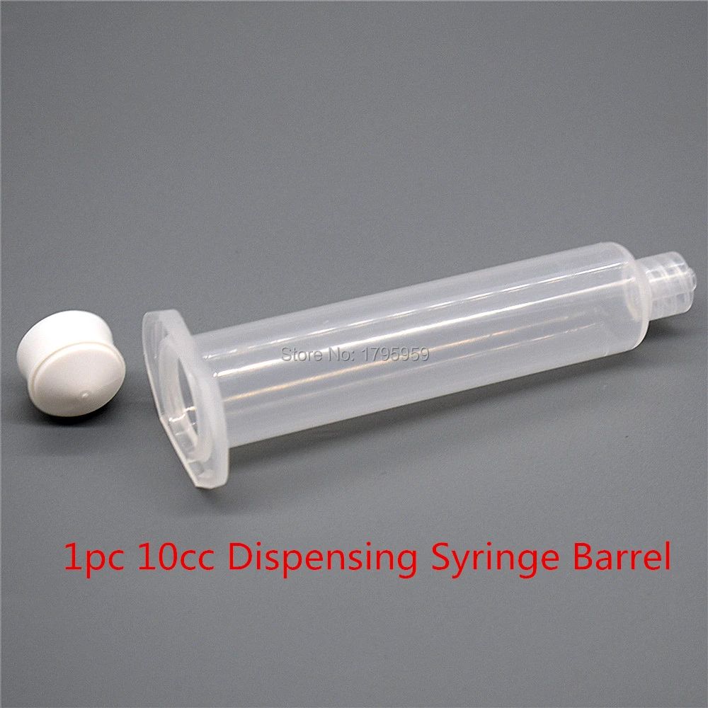30cc 10cc Siringhe Colla Erogazione Barile Colla Adesiva Dispenser Industriale Erogazione Della Siringa Tubo con Fermacorda e ganci per Uso Industriale