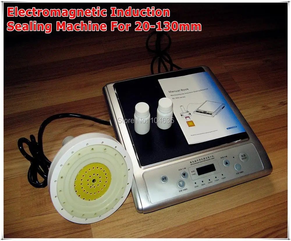 Máy Vi Tính Cầm Tay Cảm Ứng Máy Hàn Miệng Túi 20-130Mm Bằng Tay Nắp Chai Kín Máy 0.8KW-1.2KW Có Thể Điều Chỉnh Với Chức Năng Đếm