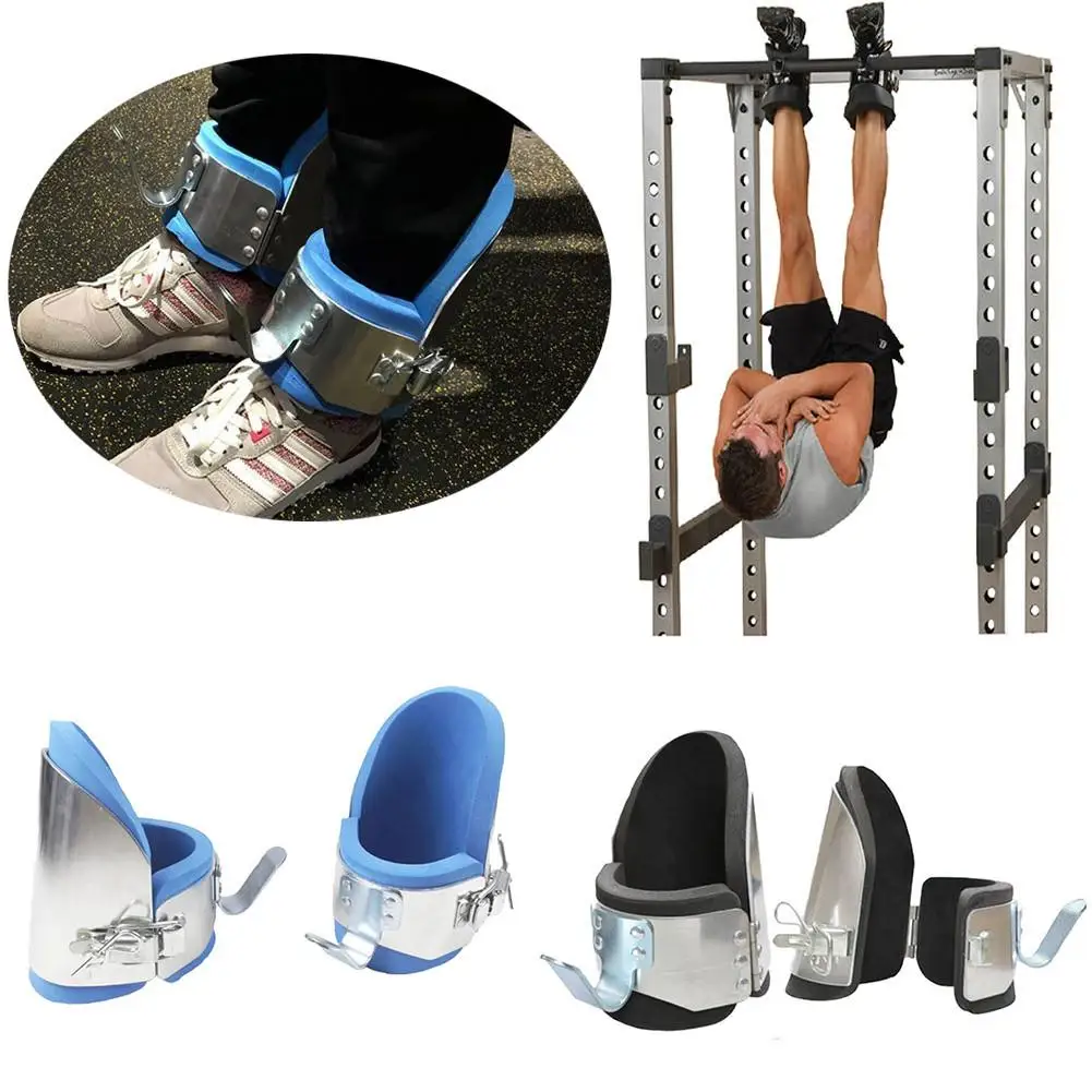 Anti-Gravity Training Inverted Sport Training Fitness Equipment Gym Aluminium Ankle Gravity Inversion Therapy Boots Shoes