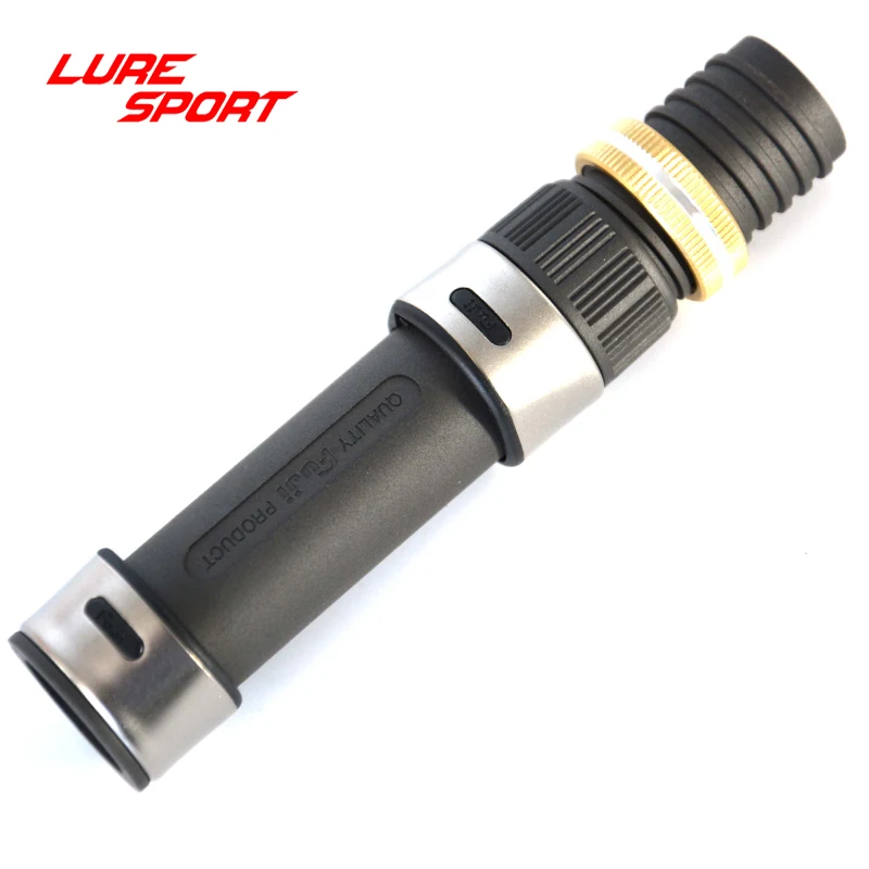 LURESPORT 8pcs Aluminum Lock Ring Reel Seat part Fishing Rod Building Component Repair Fishing rod  DIY Accessory