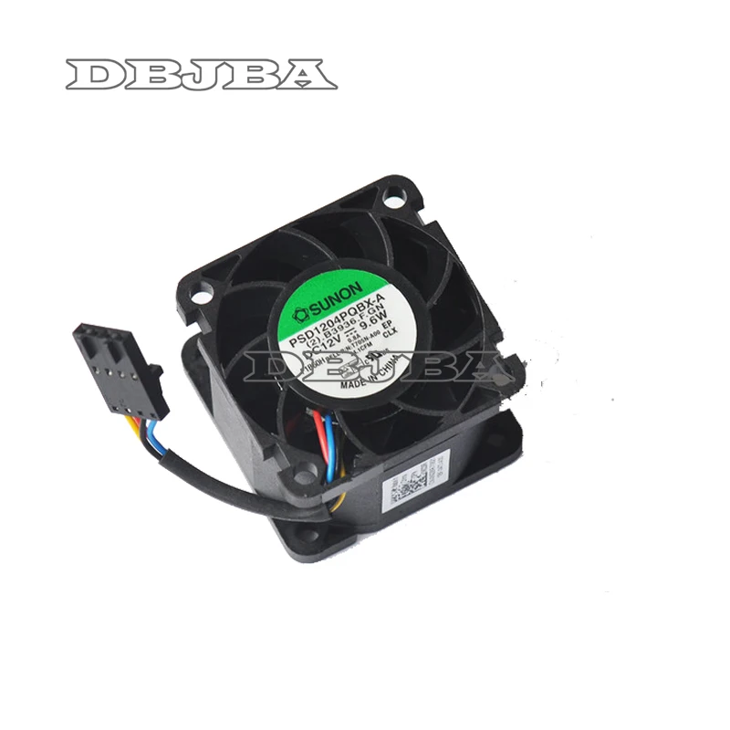 

New For Dell PowerEdge R210 T705N N229R PSD1204PQBX-A (2).B3936.F.GN 12V 9.6W 4Wire 4cm Server Fan