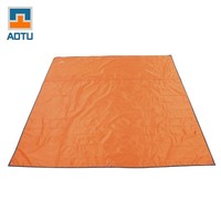 AOTU 215 x 215cm Large Pocket Picnic Beach Mat Sand Free Blanket Waterproof Camping Outdoor Picknick Tent Folding Cover Mats