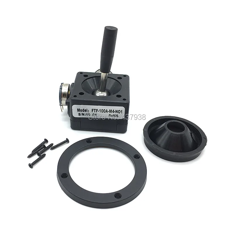 1pc 360 Degree 2-axis Sealing 10K Joystick Potentiometer Won\'t Self Reset for Lighting Console Without Switch