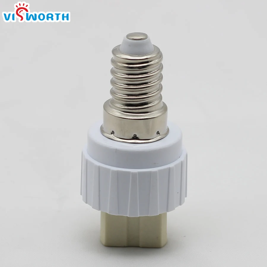 E14 to G9 Lamp Holder Converter Socket 100% Fireproof PC Bulb Base Conversion Adapter for G9 Led Light