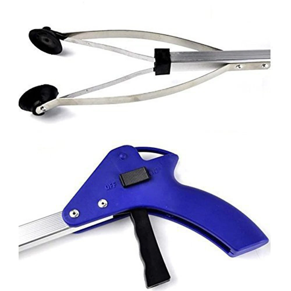 Foldable Pick Up Garbage Gripper Long Arm Helping Hand Gripping tool bending save Tongs picking rubbish drop shipping