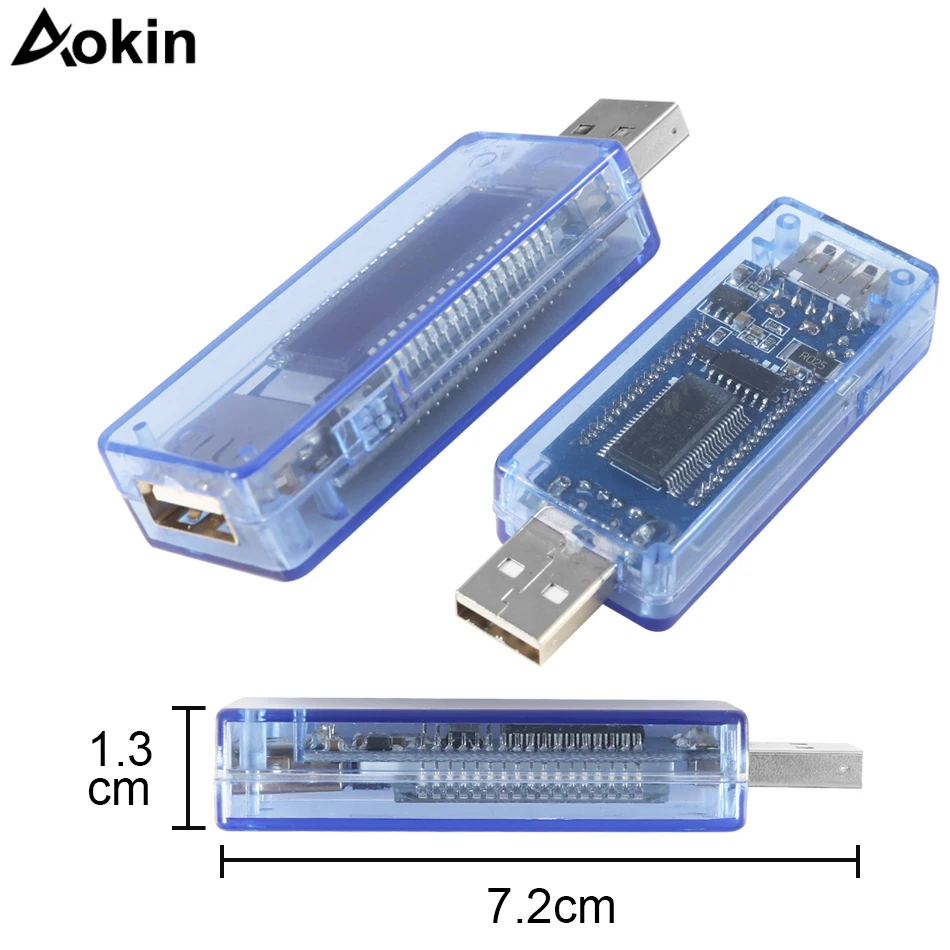 Тестер USB цифровой вольтметр постоянного тока амперимметрический измеритель напряжения Амперметр индикатор зарядного устройства