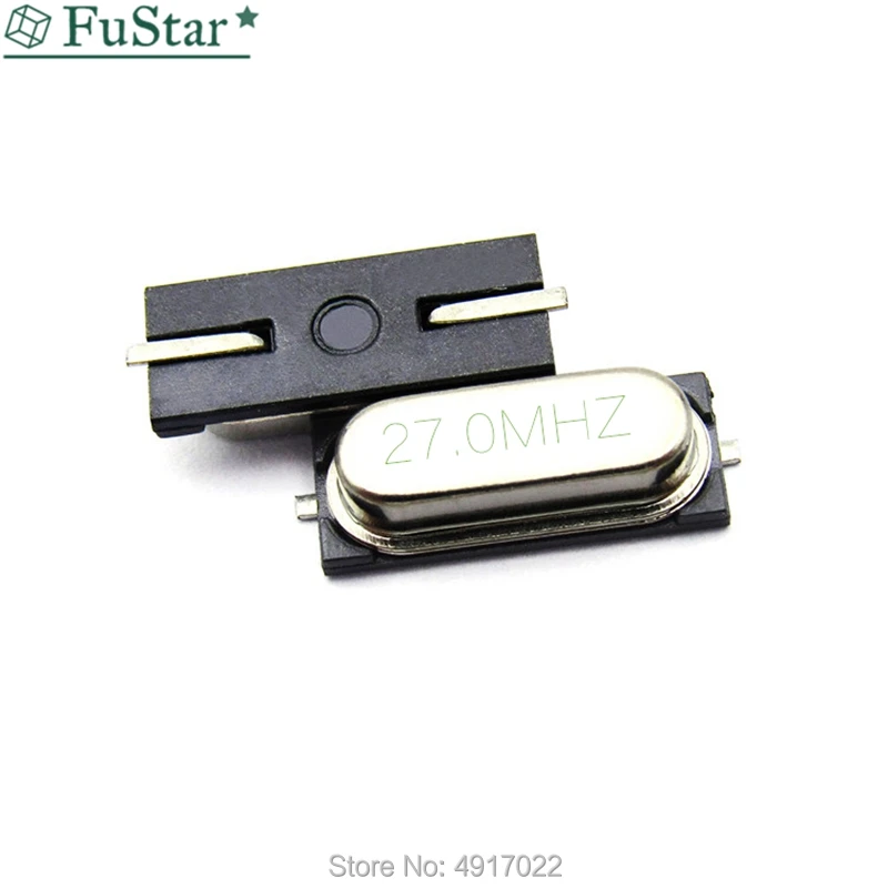 20pcs HC-49S 49S 8MHZ 8M 8 MHZ 4MH 12MH 24MH 27MH SMD Passive crystal 4M 27M NEW