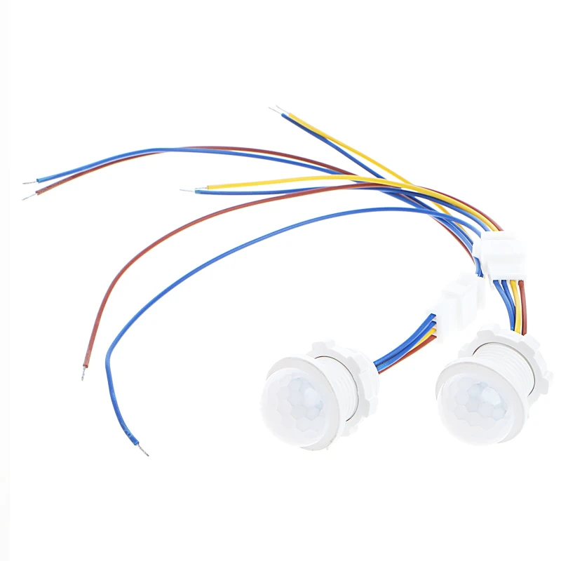 Mini Closet PIR Sensor Detector Smart Switch 110V 220V LED PIR Infrared Motion Sensor Detection Automatic Sensor Light Switch