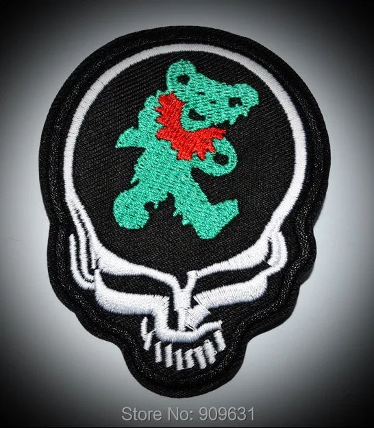 

New ! GRATEFUL DEAD DANCING BEAR BAND DIY SEW IRON ON PATCH