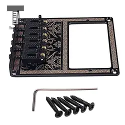 Tooyful Roller Saddle Bridge w/Screw Wrench Humbucker Mount Parts for Telecaster Electric Guitar