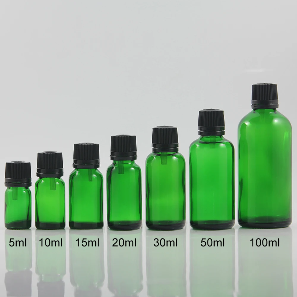 

China productation cosmetic e-liquid 20ml small glass essential oil bottle portable refillable bottle