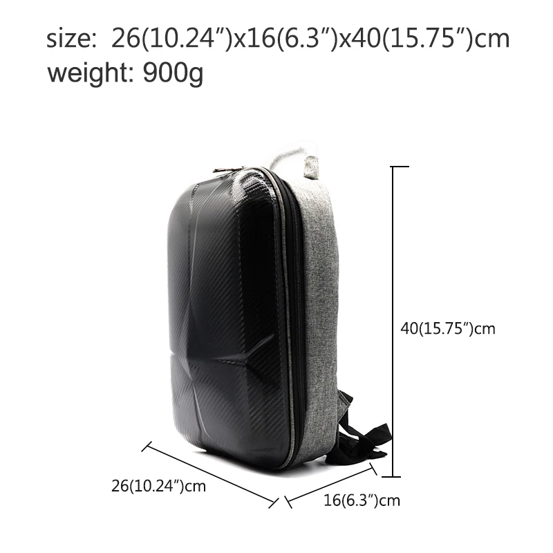 Hardshell Case Backpack For DJI Mavic 2 Pro / Zoom Drone And Battery Shoulder Bag Portable Case DJI Upgrade Parts