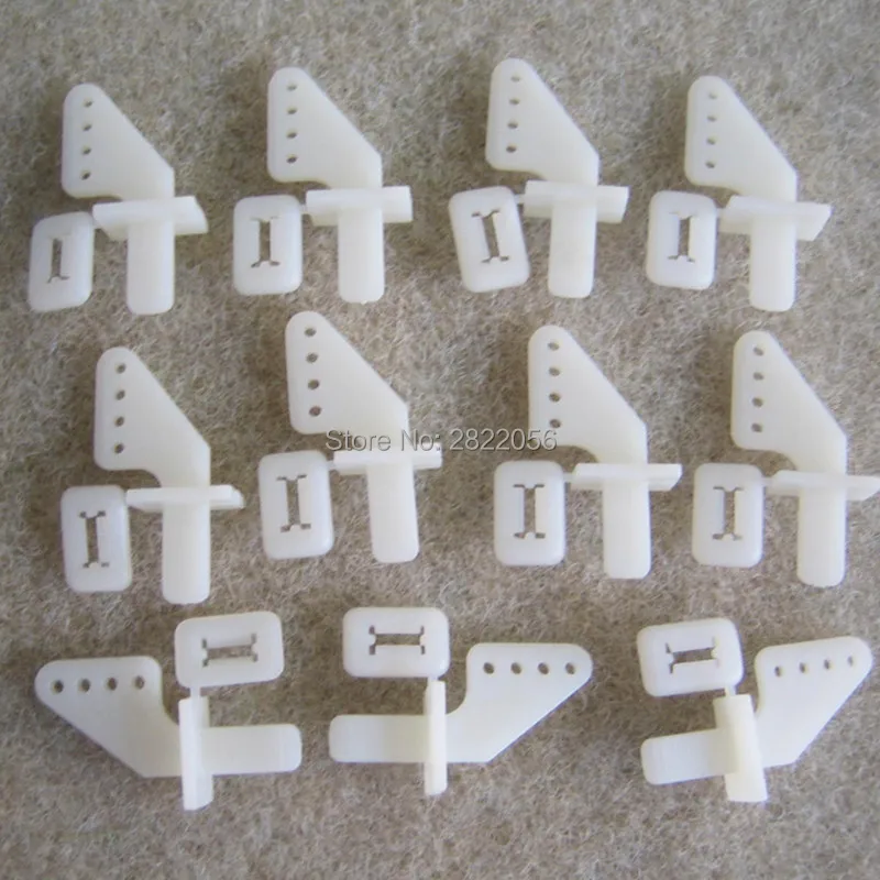 20pcs Nylon Clevis 1.2xL21mm& Zip Horns 21x11mm Combo For RC Model Planes Electric Plane Aeromodelling RC parts