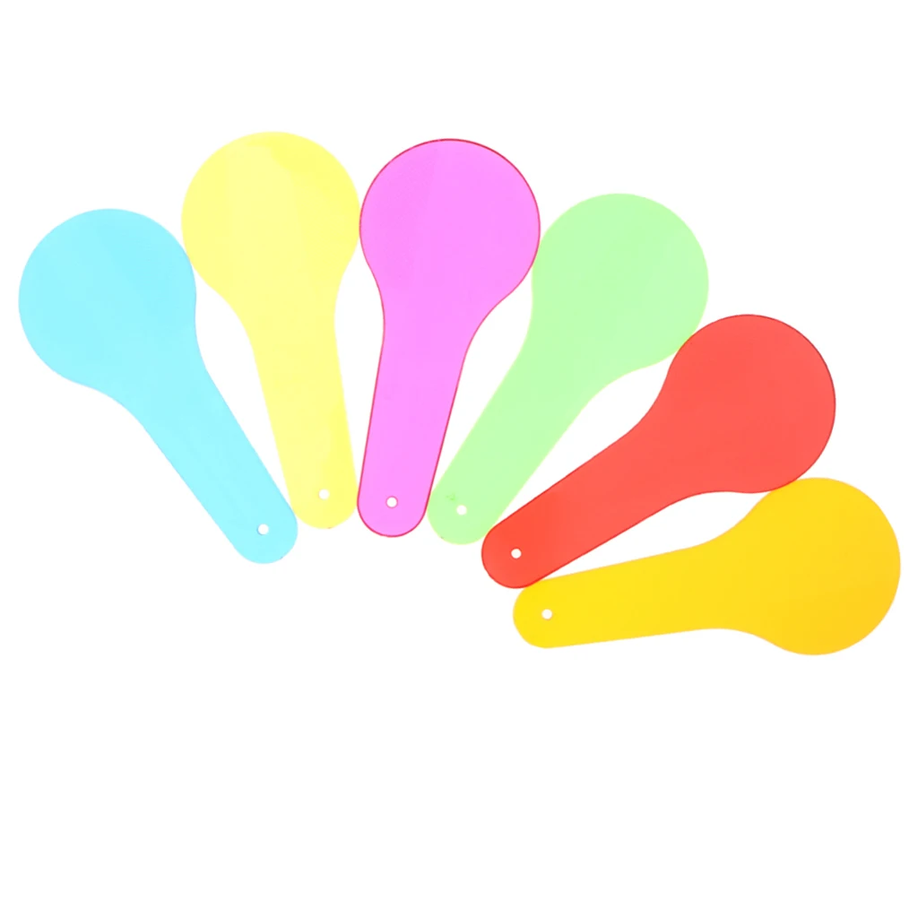 6 สีสีกรองบอร์ดสำรวจสีเปลี่ยนเด็กEarlyสีOpticsการเรียนรู้ของเล่นฟิสิกส์