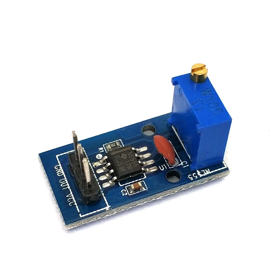 DC 5V 12V NE555 Adjustable Resistance Frequency Pulse Generator Module Single Channel Output For Arduino Smart Car