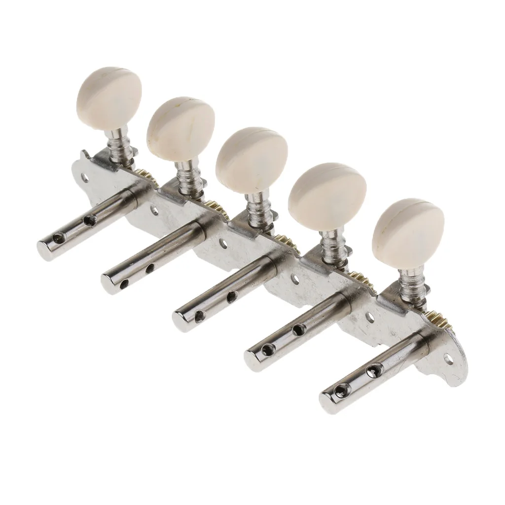 1 Set 5R5L Guitar Tuning Pegs Tuners Machine Heads for 10 String Electric Guitar Replacement Parts