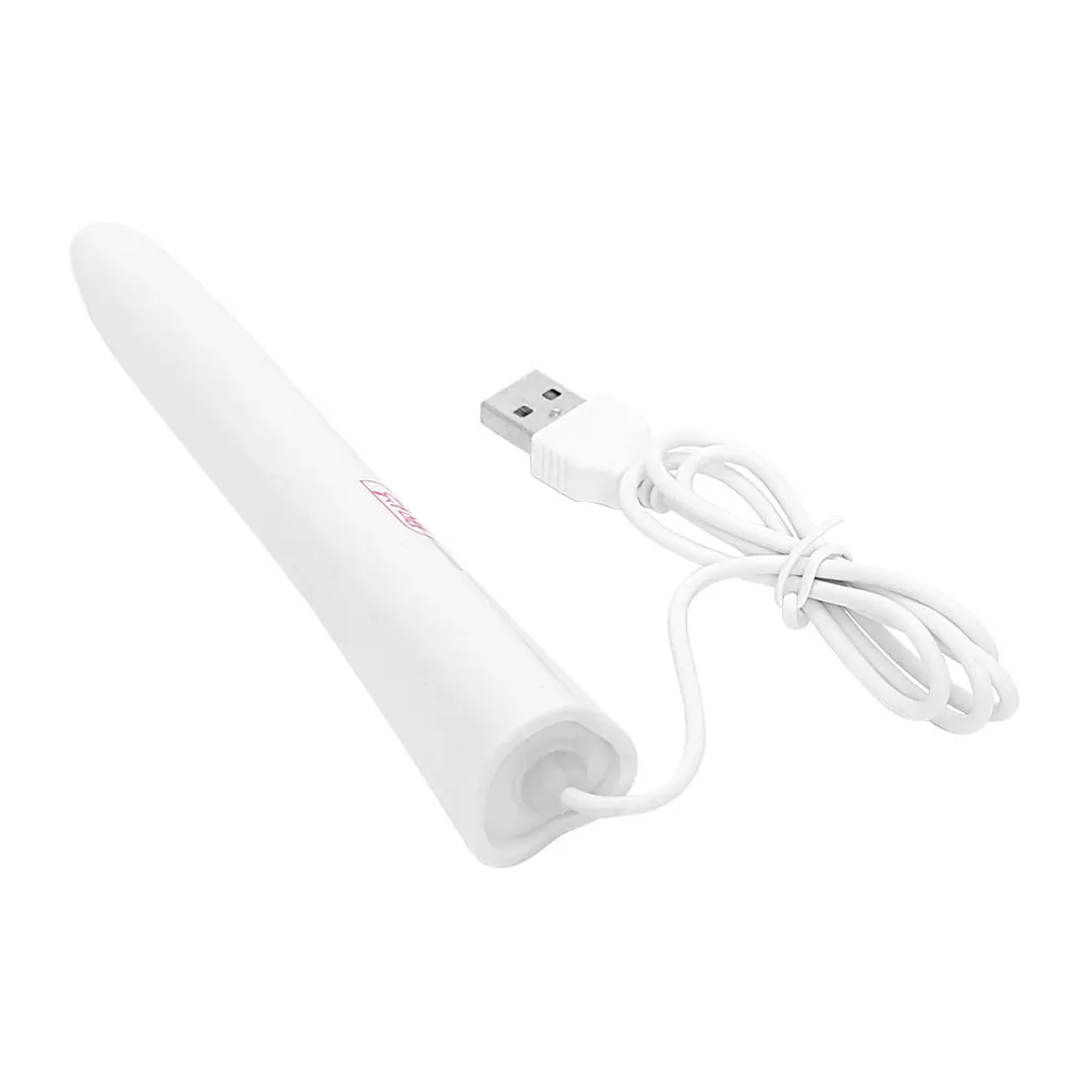 OLO Pussy Vagina Warmer Heated Bar Stick Smart Thermostat Sex Toys for Men 45 Celsius USB Heating Rod for Masturbators