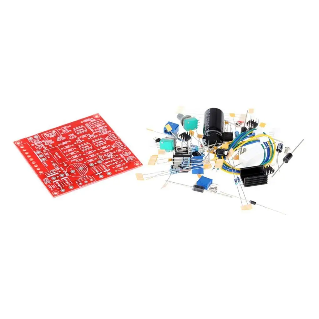 0-30V 2mA-3A Adjustable DC Regulated Power Supply DIY Kit Short with Protection continuously adjustable from 2mA to 3A