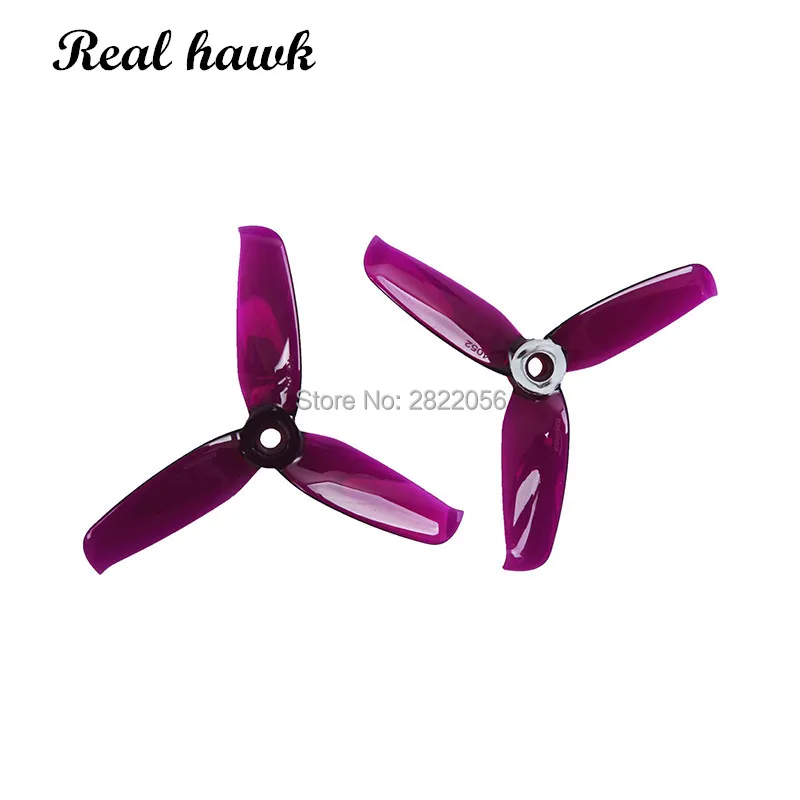 

2pair 4 colors Gemfan 4052 4.0x5.2 FPV PC 3 propeller Prop Blade CW CCW shaft through the machine more special motor 2204